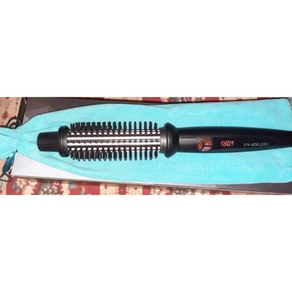 Curling Iron Brush, 1 Inch Dual Voltage Tourmaline Ceramic For Women - Picture 1 of 1